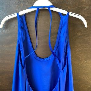 BCBG Maxazria Cobalt Blue formal dress